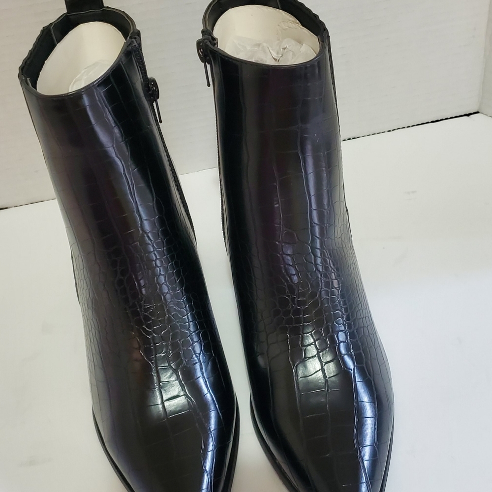 Black Multi Bootie, Olwen, Size 10. Nib - image 2